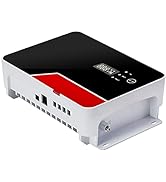 Y&amp;H 20A MPPT Solar Charge Controller 12V/24V DC Input Negative Ground Controller with Bluetooth L...