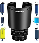 JOYTUTUS Upgraded Car Cup Holder Expander with Offset Base, Compatible YETI, Hydro Flask, Large f...