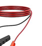 Range Tour Car Cigarette Lighter Alligator Clips Extension Cable, 12V-24V Car Male Cigarette Ligh...