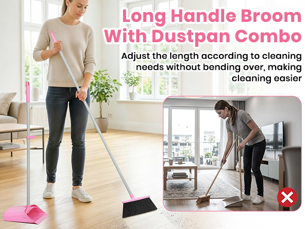 broom and dustpan set