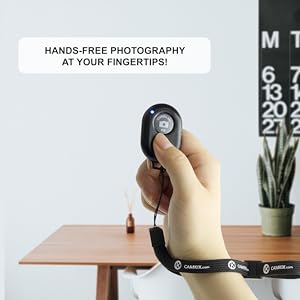 Camera Shutter Remote Control with Bluetooth Wireless Technology