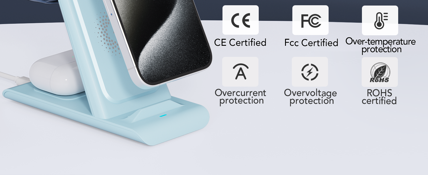 apple wireless charging station, wireless charger iphone, 3 in 1 charging station apple