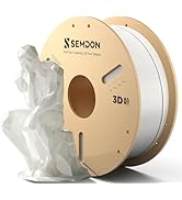 3D Printer Filament, Silk White PLA 1.75mm 1kg Spool - High Gloss Silk Finish, ±0.02mm Precision,...