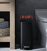 bathroom garbage can
