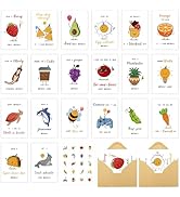 Hooqict 20 Funny Birthday Cards (4"x6") with 20 Envelopes &amp; Stickers Happy Birthday Cards Assorte...