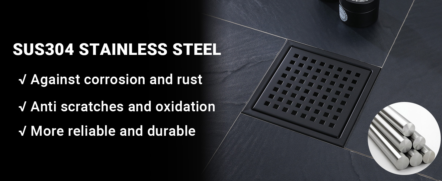 Square Shower Drain