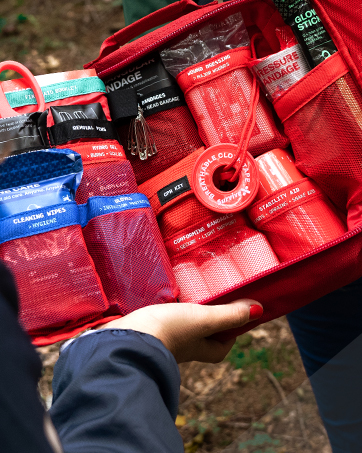 Large First Aid Kit for Car, Travel &amp;amp;amp; Home - Emergency Kit for Hiking, Camping, Backpacking
