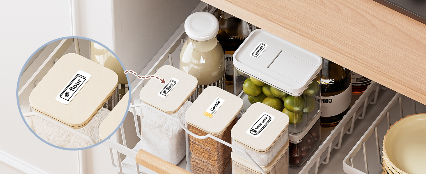 NIIMBOT D110 Upgraded Version Mini Label Maker Machine with Tape