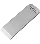 JORGENSEN Low Angle Block Plane Blade - for 5-1/4" Wood Planer, Professional Level O1 Steel, High...