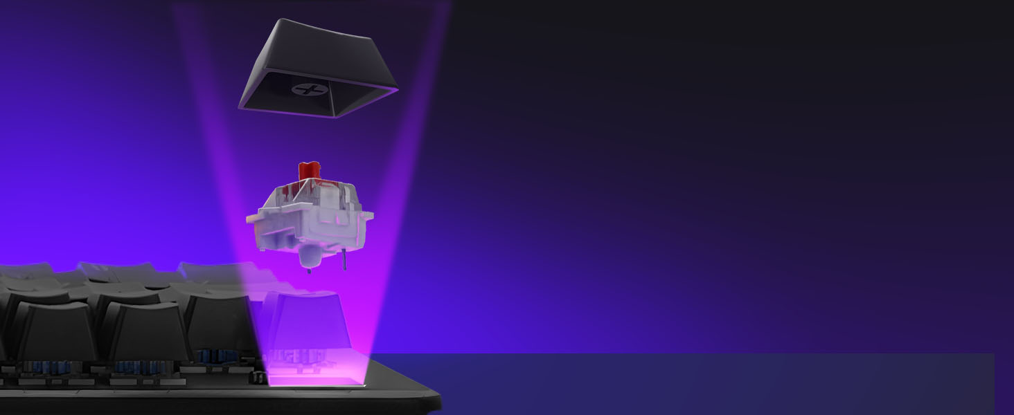 Red Hot-Swappable Switches