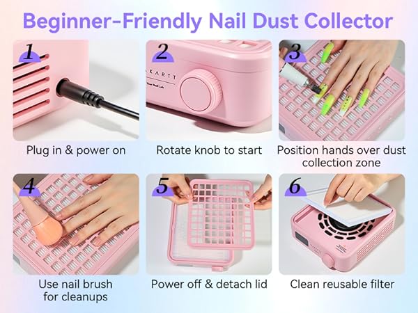 nail dust collector