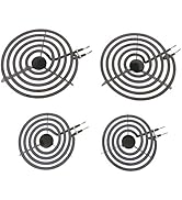 KITCHEN BASICS 101 4 Pack MP22YA Electric Range Burner Surface Element Replacement for Whirlpool ...