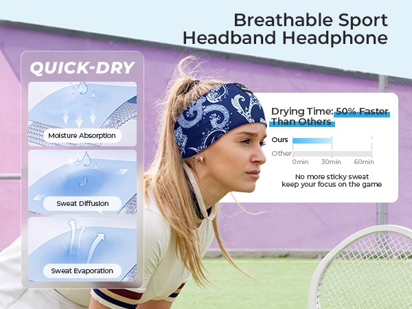 sleep headphones headband