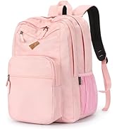 ZORFIN 26L Backpack for School, College, and Travel: Water Resistant Bookbag with 8 Compartments ...