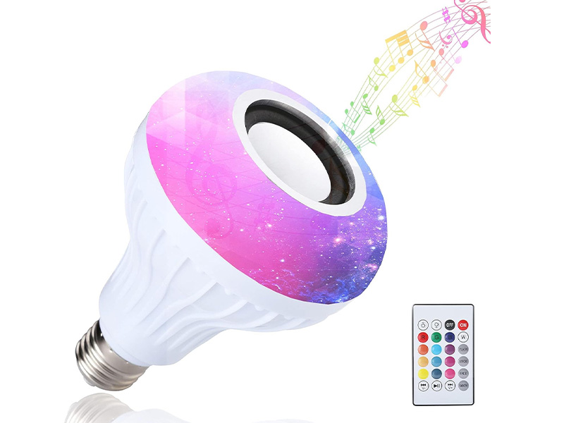 LED Bluetooth Speaker Light Bulb