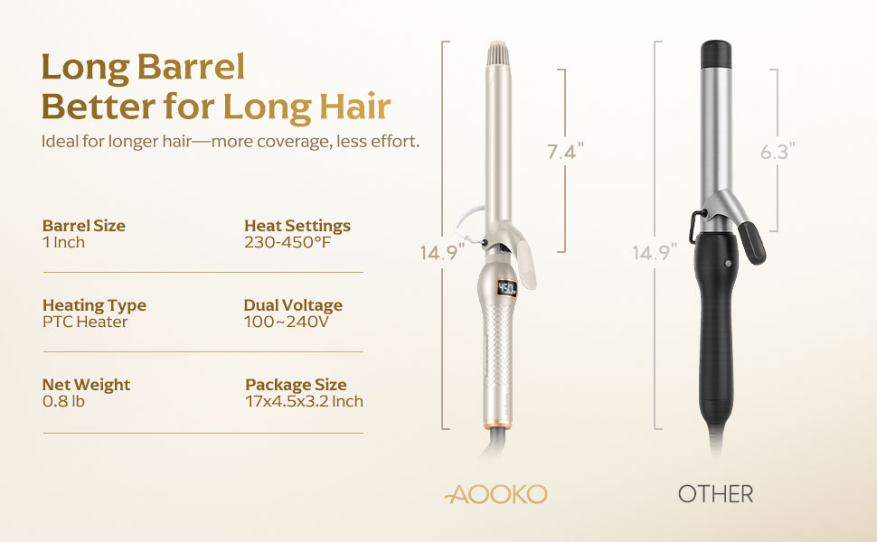 1 inch curling iron