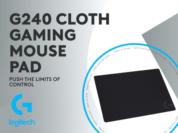 G240 cloth gaming mouse pad