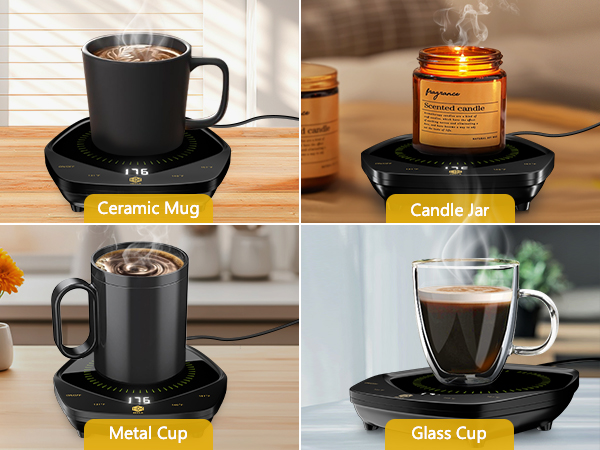 Fastest Heating Coffee Mug Warmer for Desk Auto Shut Off