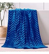 Whale Flotilla Flannel Fleece Throw Blanket for Couch, Soft Fluffy Velvet Sofa Blanket with Decor...