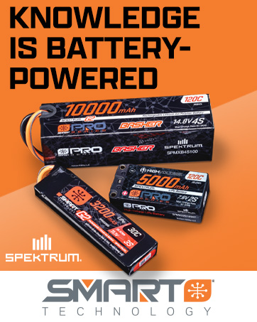 knowledge is battery-powered rc batteries on orange background