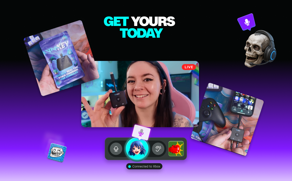 Get your Voicemod VMKey today