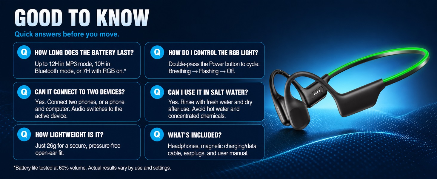 waterproof bone conduction headphones