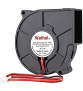 Wathai DC Centrifugal Fan 12V 75mm x 30mm Brushless Cooling Turbo Blower Fan 3 inch