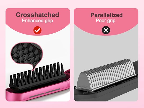 hair straightening brush