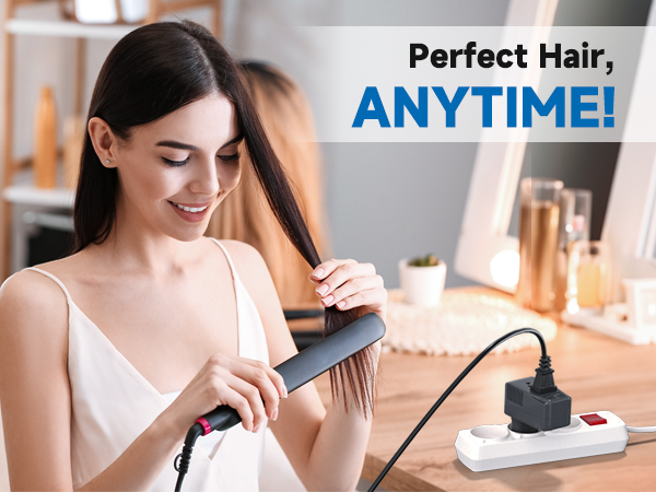 converter for hair straightener