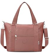 TEUEN Travel Duffel Bag Gym Bag for Women, Waterproof Nylon Weekender Overnight Bag Personal Item...