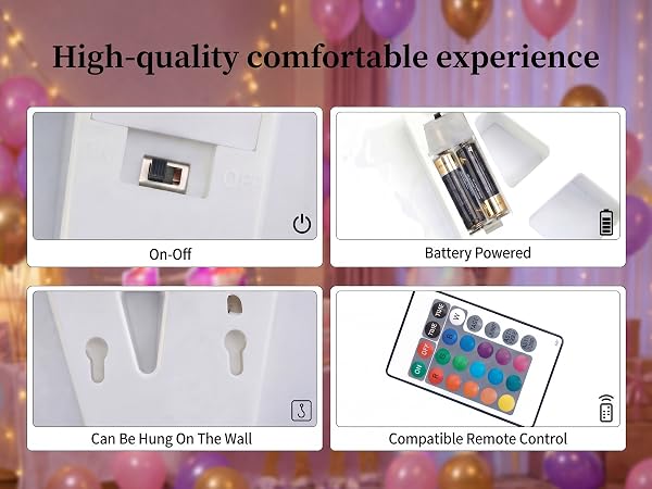 High-quality comfortable experience