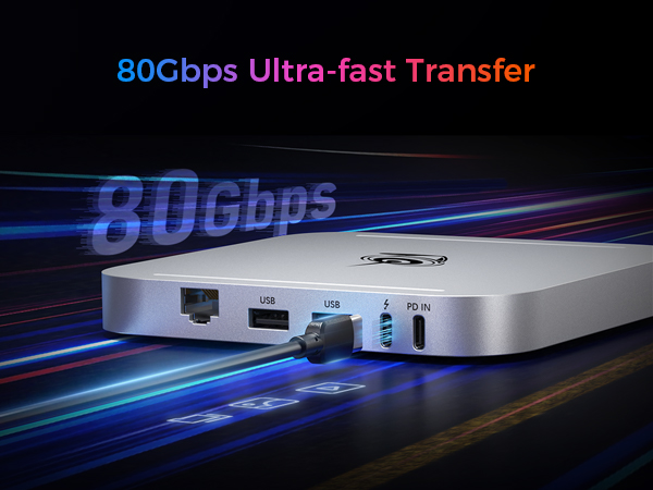 mini pc 80Gbps USB-C
