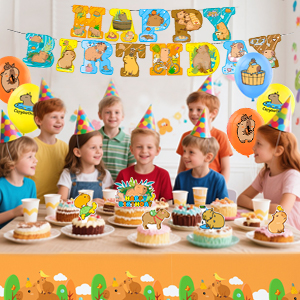 capybara party decorations