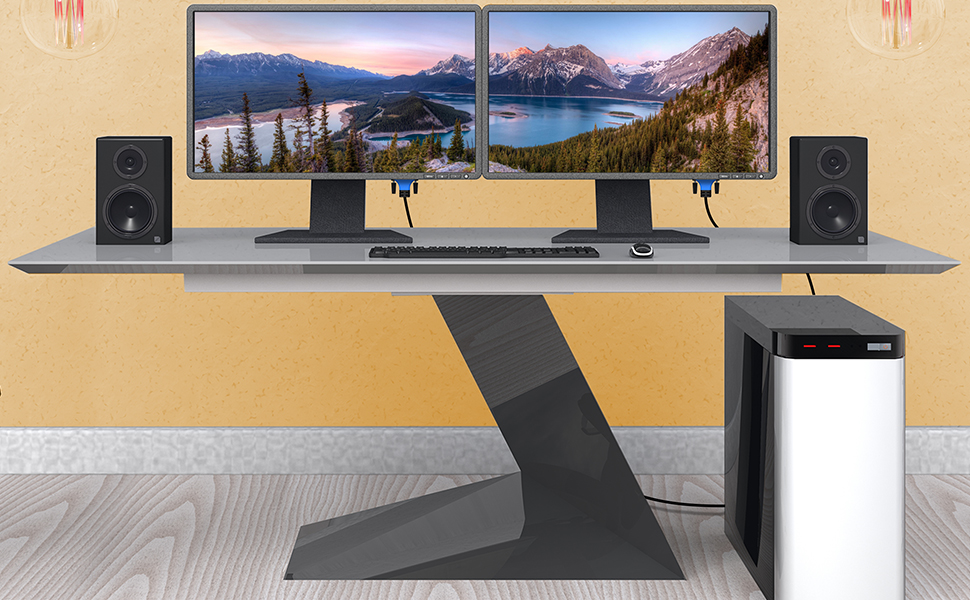 Bluerigger dvi cable for monitor dvi to dvi cable dual monitor pc cable dvi dual dvi to dvi 25 ft 