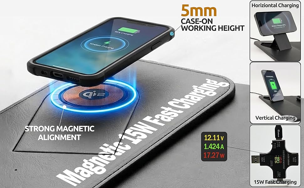 wireless mouse pad charging