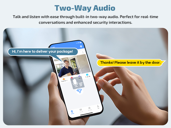 2-way audio