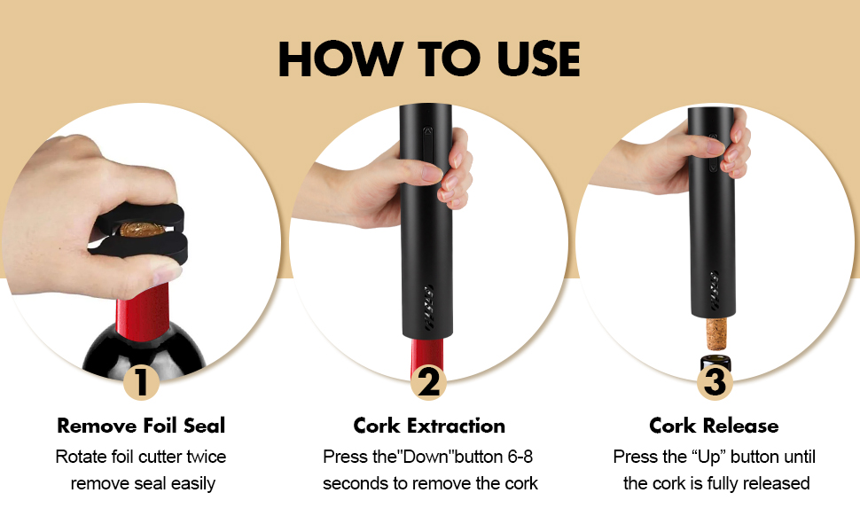 Wine Opener Bottle Electric Gifts Set Gift Home Corkscrew Cork Best Openers New Cutter Aerator