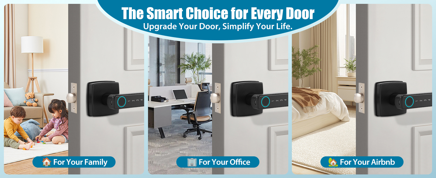 smart lock for bedroom door