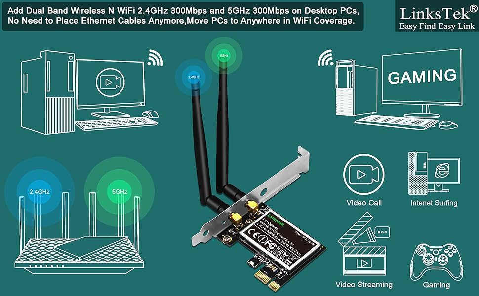 pcie wifi card pcie wifi adapter