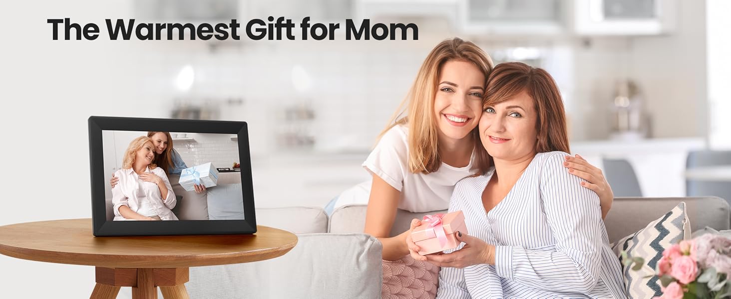 Uhale 10.1inch Digital Picture Frame WiFi Smart Touch Screen Digital Photo Frame