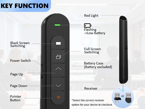 presentation clicker presentation remote