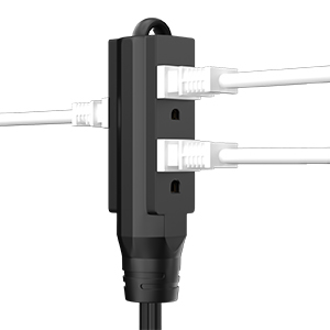 Compatible with 2-Hole and 3-Hole Plug
