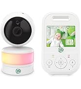 LeapFrog LF2513 Baby Monitor, 2.8" IPS LCD Screen, Pan-Tilt-Zoom, 1000ft Range, Night Vision, Soo...