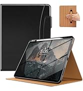 MoKo Case for iPad Air 13-inch (M4) 2026 / (M3) 2025 / (M2) 2024 with Pencil Holder &amp; Hand Strap ...