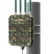 WAVLINK Outdoor WiFi Extender AX1800 Dual Band Long Range WiFi Extender with PoE, IP67 Weatherpro...