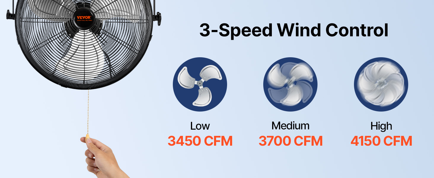 Wall Mount Fan