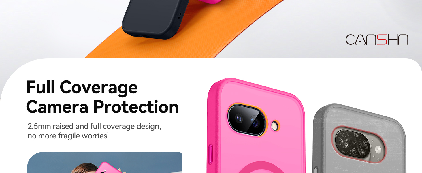 Only Compatible with Google Pixel 9a Case 6.3 inch