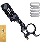 Krisp Beauty Professional Classic Straight Edge Barber Razor For Close Shaving - Salon Quality Me...