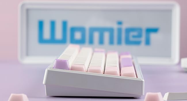 Mechanica Keyboard Keycaps Pink, Jelly PBT Keycaps, Translucent Jade Keyboard Key caps