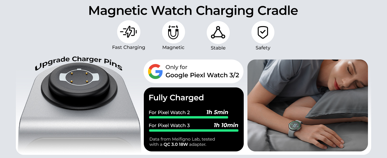 google pixel watch charger